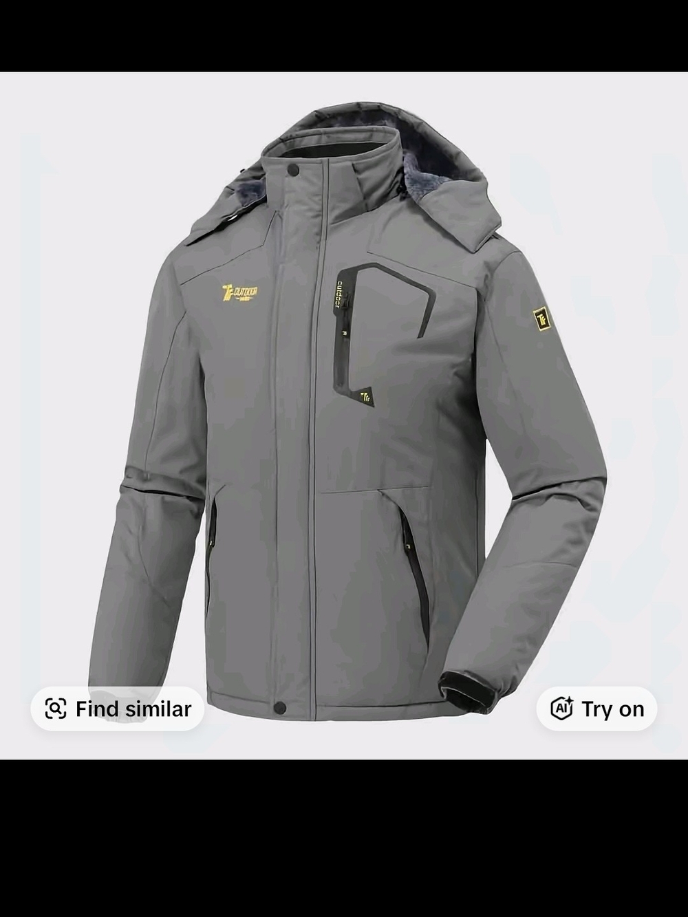 Men's Gray Weatherproof Hooded Jacket Grey Nwt Size Xl